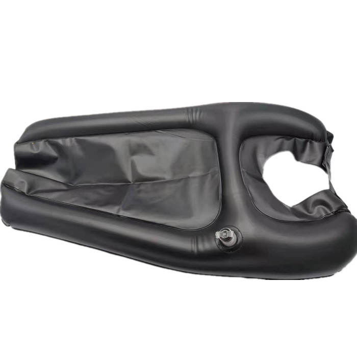 Suministro transfronterizo de segunda generación almohadilla de champú inflable portátil al aire libre DIY champú Cuenca Creativo plegable cuidado champú almohada