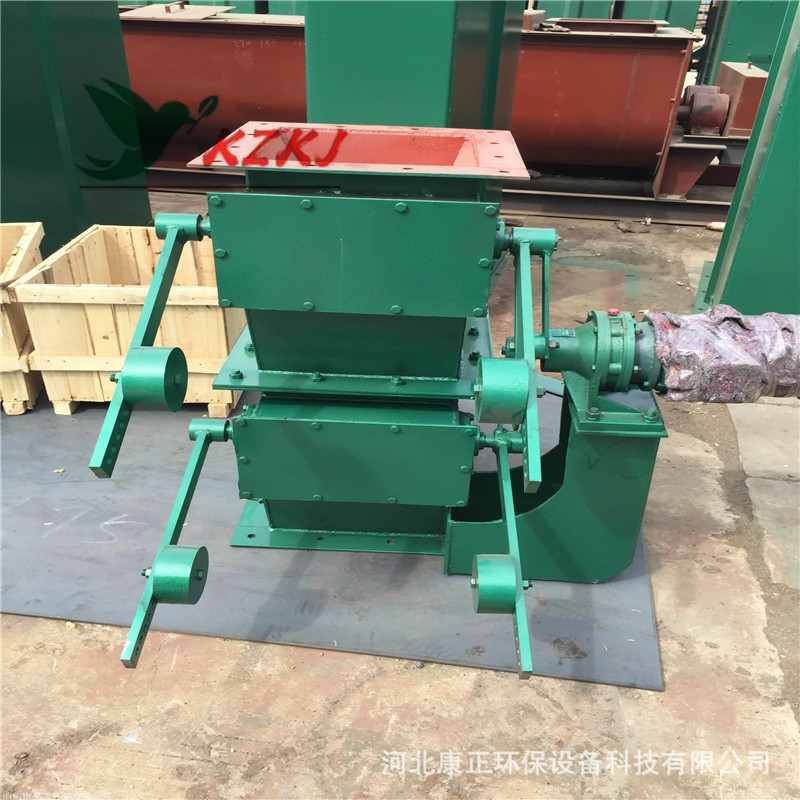 双层气动翻板阀厂家不锈钢重锤锁风阀锰板重锤翻板阀600*600厂家