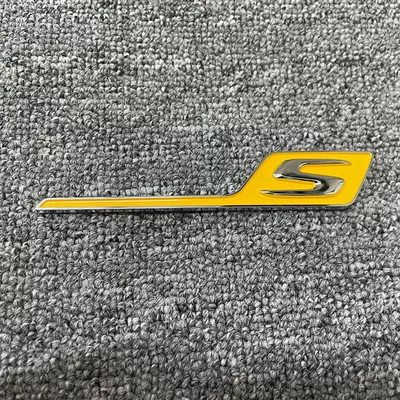 rear emblem lettering stickers — Car logo