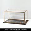 Acrylic hotel stand, decorations, transparent jewelry, dust cover, box, European style, light luxury style