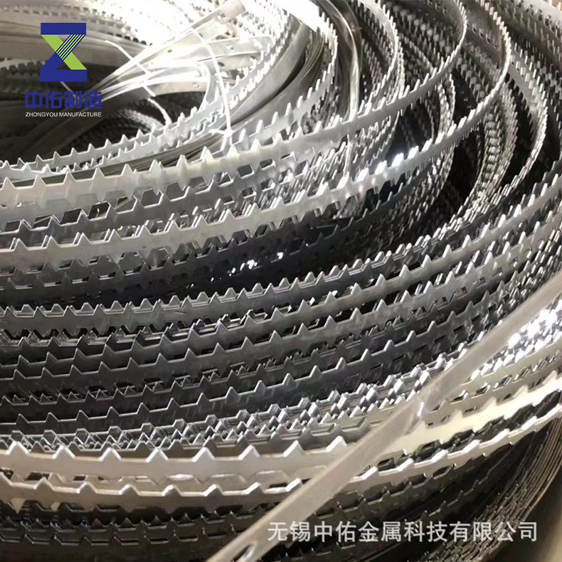 不锈钢芒刺线厂家加工生产电除尘设备配件铅锑合金锯齿形电晕线