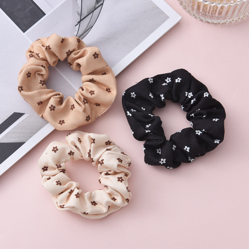 Winter large and versatile imitation rabbit hair rope warm headband women's plush hair ring internet celebrity large intestine ring ins hair accessory