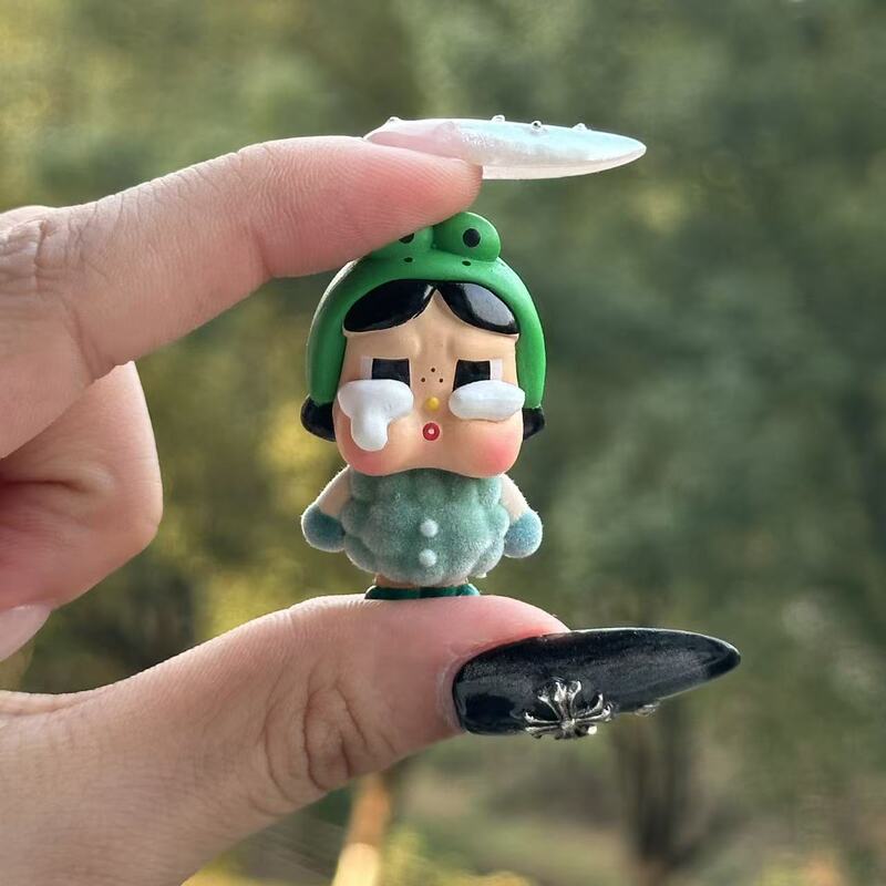 泡泡玛特盲盒改娃哭娃萌粒公仔diy小摆件礼物摆摊现货批发挂件|undefined