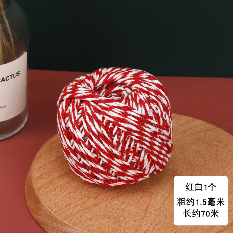 화이트 레드 1 작은 롤