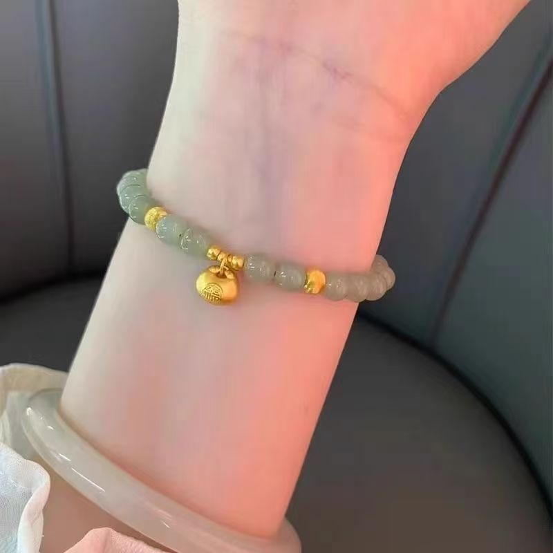 Ins Style Super Fairy Little Fat Fortune Bracelet for Women Ins Niche Gift Bracelet for Besties Sweet Fashion Good Luck Student Gift