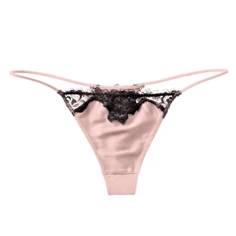 Laceless Ladies Panties (Balaloum), Satin Front with Lace Trim, Sizes S–XL