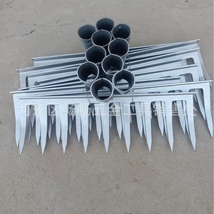 Agricultural Tools Galvanized White Nail Rake Integrated Rake Bending Nine-tooth Eleven-tooth Rake Grass Weeding Loosening Soil Turning Land Reclamation