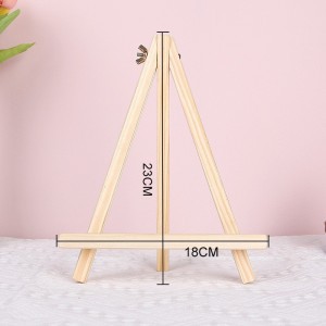 Giá đỡ bằng gỗ thông chất lượng cao / Bộ tranh bóng tóc 20*20cm (bảng vẽ tự dính)