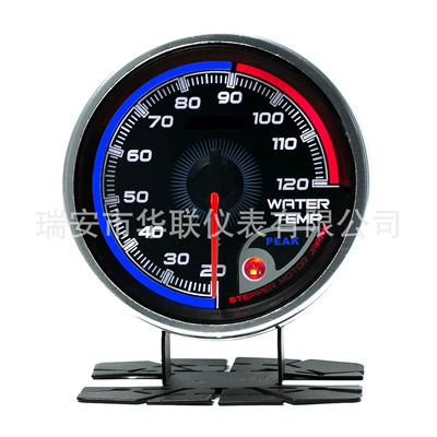 Yeni 62mm Rəngli Avtomobil Su Temperaturu Ölçən Göstərici Tipi + Sensor