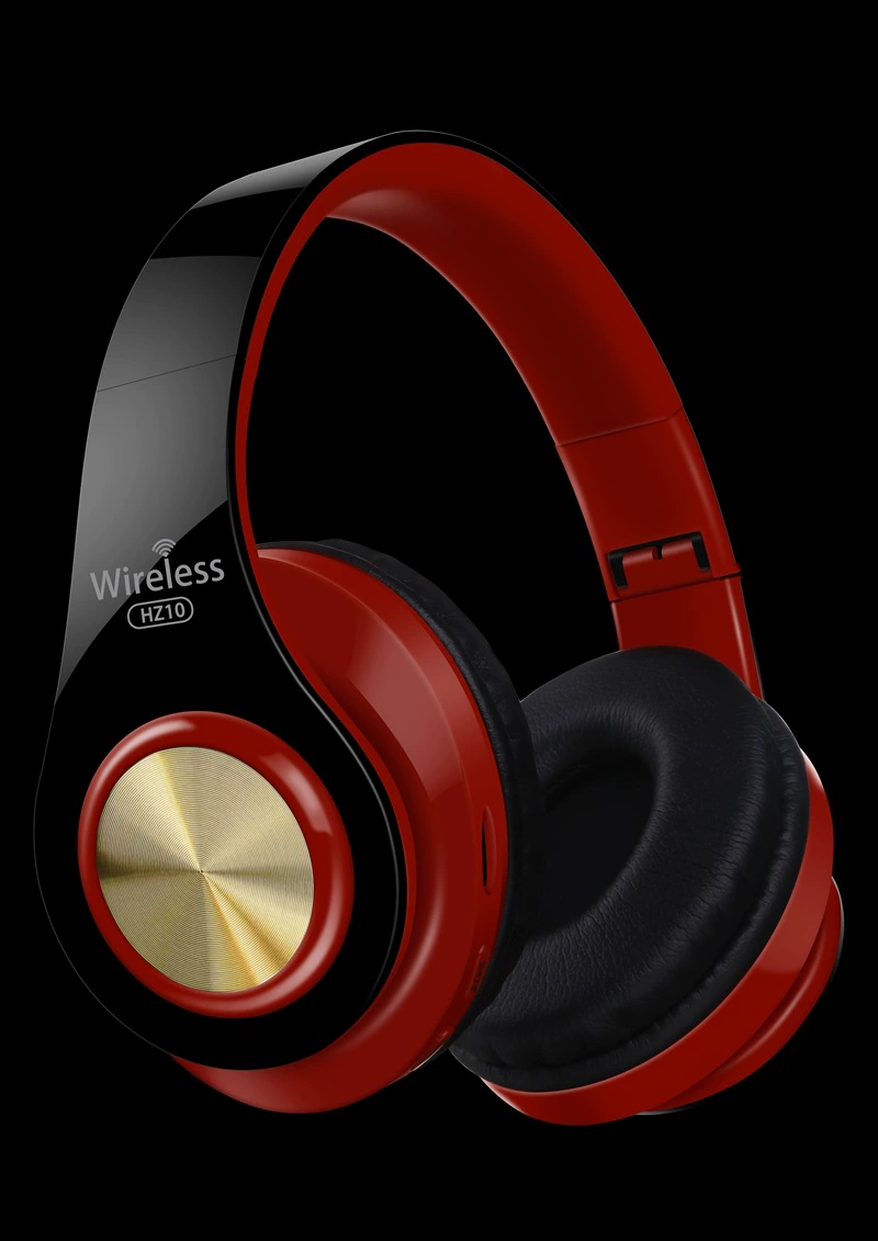 Беспроводные наушники Hengjue HZ-10, Bluetooth 4.1 складывающиеся, FM & TF MP3, аккумулятор 8–10 ч
