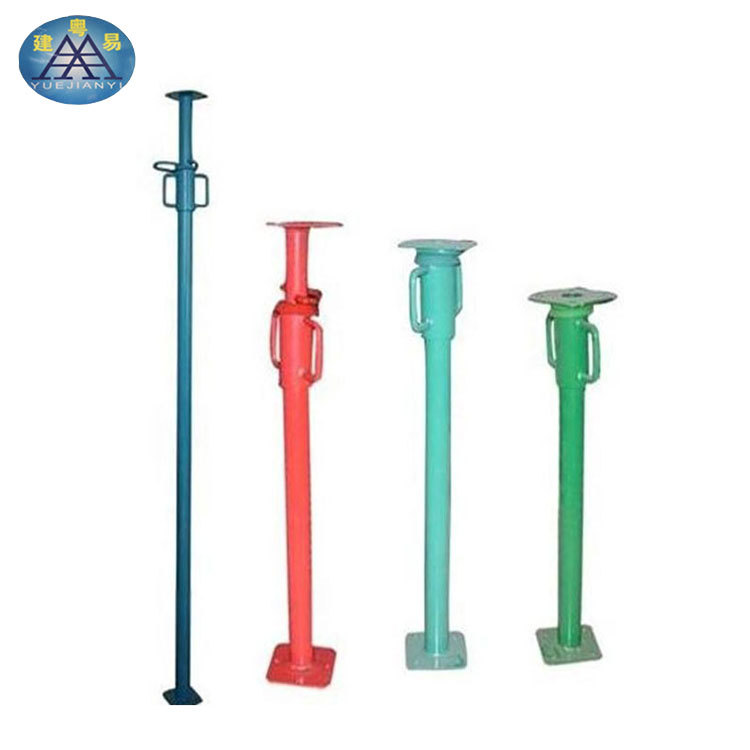 粤建易 厂家供应 规格齐全的建筑镀锌独立可调节钢支撑