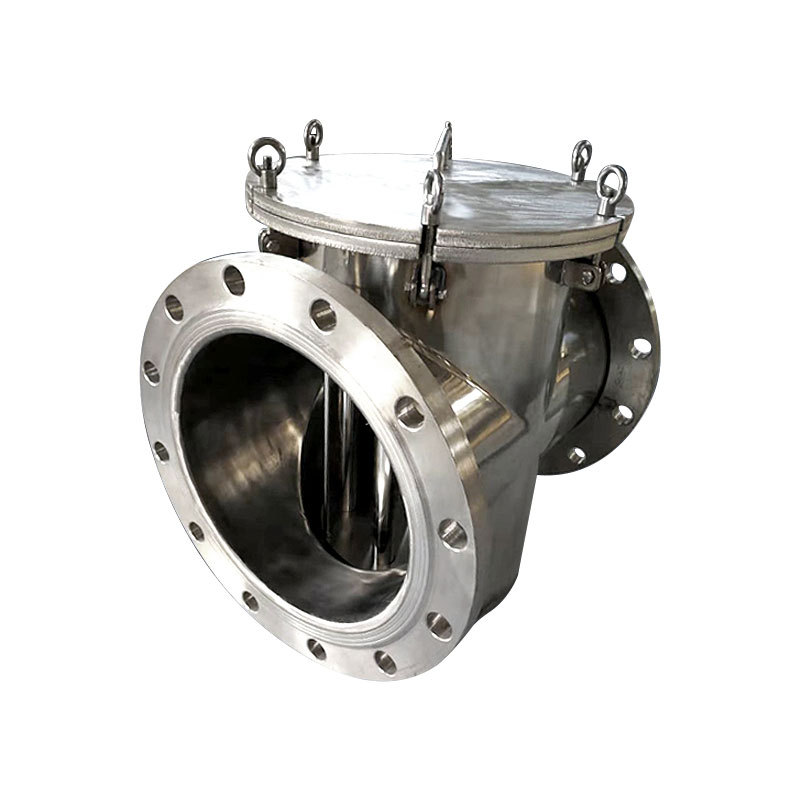 不锈钢磁性过滤器管道强磁除铁器卫生级强磁除铁器液体浆料除铁器|ms