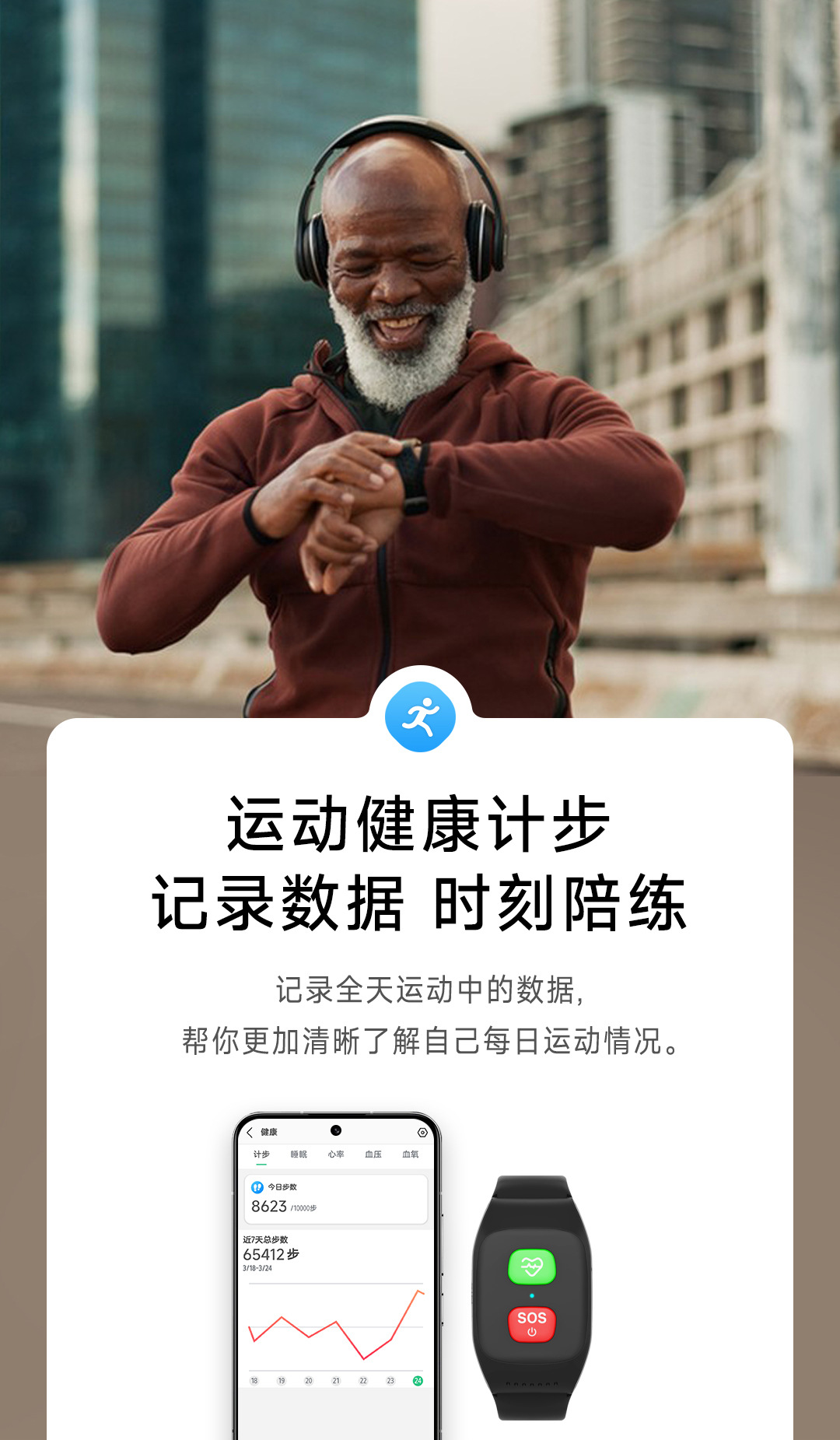 All-network 4G elderly smart multi-functional phone bracelet, blood pressure, heart rate, fall, waterproof, body temperature, chat and positioning undefined