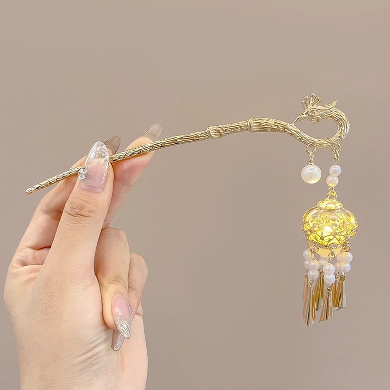 Orquídea de estilo antiguo broche de orquídea de franela nuevo estilo chino de primavera adornamiento de cabello temperamento disco broche de cabello simple broche nicho tocado