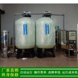 软化水设备厂家绿健供应12T/H双级软化水系统一备一用软化水处理