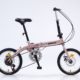 Factory wholesale 16 inch folding bicycle adult student variable speed car portable recreational vehicle cross-border gift car