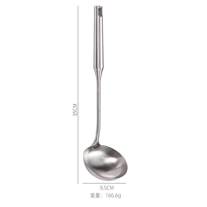 ステンレスの中空の柄の調理器具の鍋のシャベルの家庭用の鍋にくっつかないで野菜のシャベルの調理器具のセットの魚のシャベルのスプーンを炒めます。|undefined