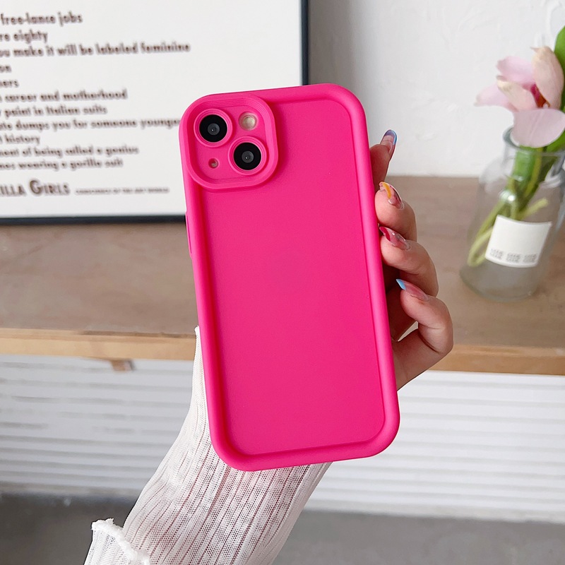 realme14 エメリー携帯電話ケースソリッドカラー tpu 素材 oppoa5pro 落下防止 Reno14 携帯電話に適しています|undefined