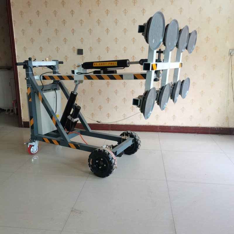 新款全电动玻璃吸盘车,玻璃吸盘安装车,幕墙玻璃安装车玻璃吸盘车