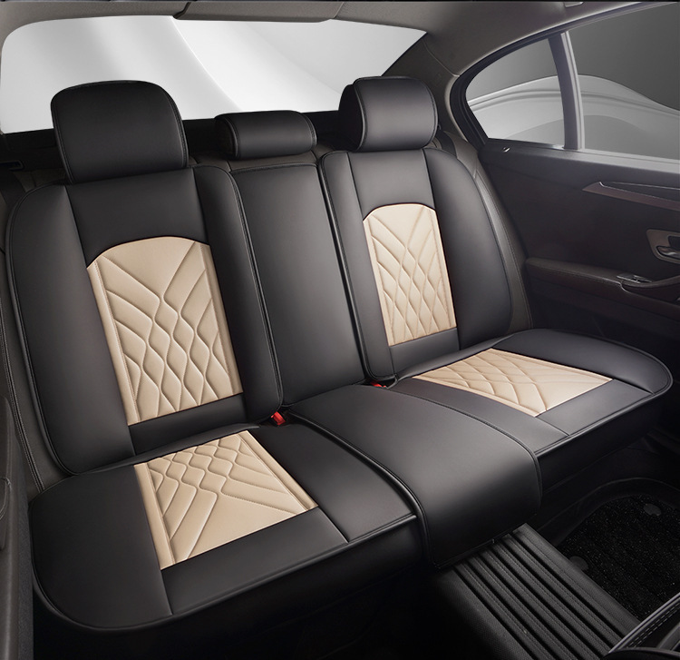 Car Five-Seater Four-Season Universal Car Seat Cushion Fully Surrounded Seat Cushion Cover Fully Covered Seat Cover Breathable Seat Cushion Summer New Style