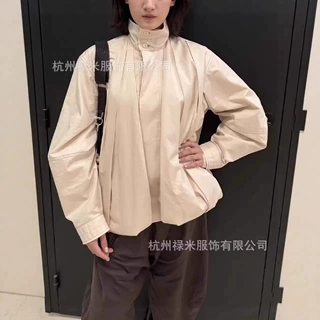 衣录 2026新款女装雯*其同款花苞夹克外套一件代发