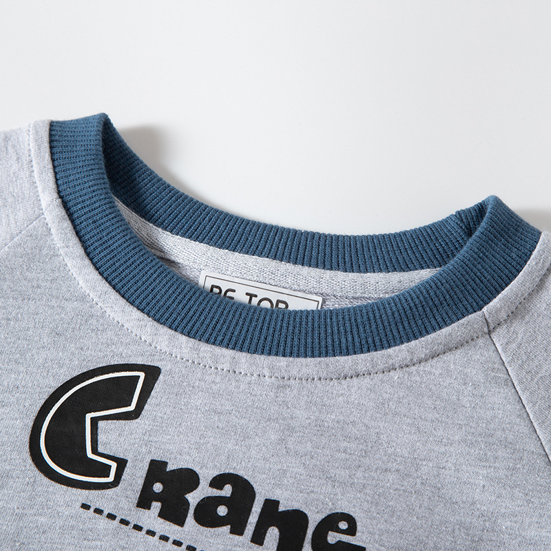 Sudadera infantil nueva 2026, estilo coreano, primavera y otoño, jersey de manga larga para bebé, algodón puro, ropa infantil con dibujos animados, entrega directa de fábrica
