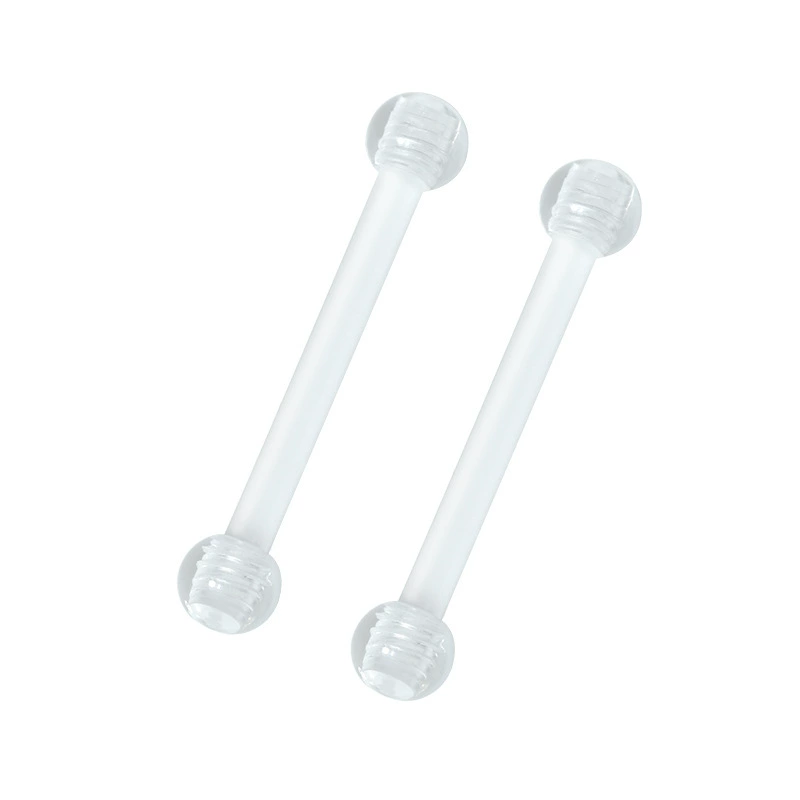 Transparent invisible lip piercing, accessory, nose piercing, earrings, wholesale, simple and elegant design