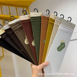 Zhuji hosiery chju Chaojun 2036 women's spring piled socks spring and summer women's socks cotton thin socks