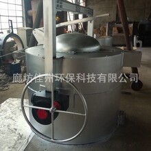 800公斤生物质颗粒熔铝炉 坩埚式燃煤废铝熔化炉 废铜金属熔炼炉