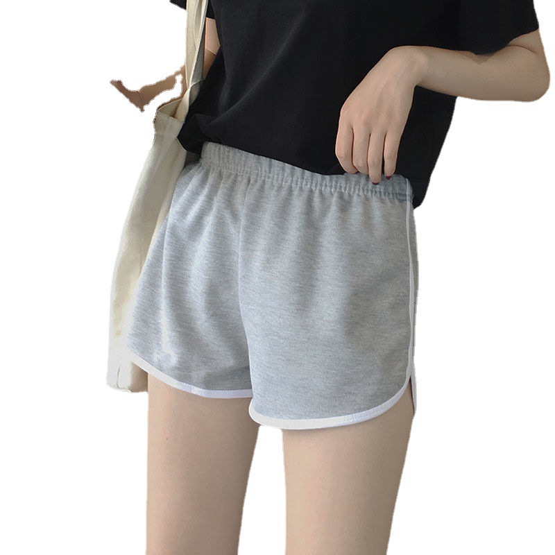 2024 pantalones cortos deportivos de verano para mujer nuevo estilo holgado estudiante fitness casual para correr pijama puesto de fondo de todo fósforo ropa de mujer image 7