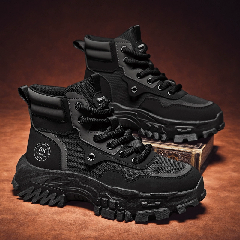 Мужская обувь осенние наружные сапоги Мартин ревень сапоги высокие британские ветры