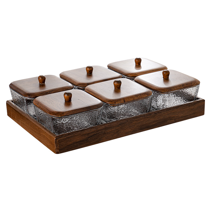 Plato de frutas de nuez, plato de bocadillos, plato de frutas secas creativo, plato de dulces, plato de vidrio, plato de frutas, postre image 6