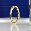 Fashionable jewelry, ultra thin wedding ring, city style, silver 925 sample, simple and elegant design, diamond encrusted