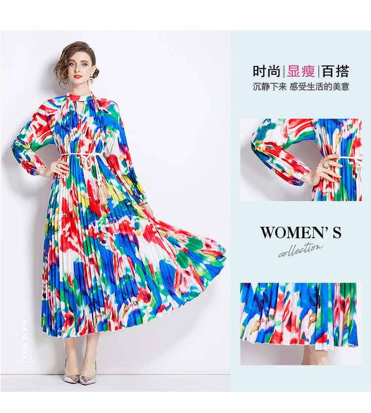 A4386 940K VÁY ĐẦM LIỀN THÂN NỮ SONTYOR HỌA TIẾT HOA THỜI TRANG NỮ G03 SẢN PHẨM MỚI