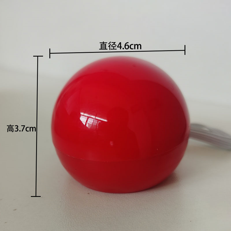 Transfronterizo Led luminoso nariz roja Halloween fiesta de los niños decoración nariz de payaso luminoso nariz roja