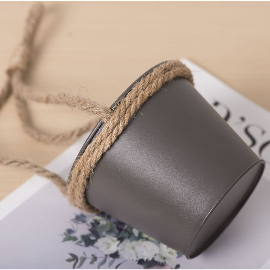 Comercio exterior transfronterizo colgante maceta de flores tejida a mano canasta colgante balcón jardín vivienda creativa canasta colgante