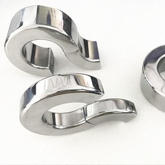 四分之一磁鐵環金屬陰囊束縛器 磁鐵陽具陰莖延時吊墜環成人用品