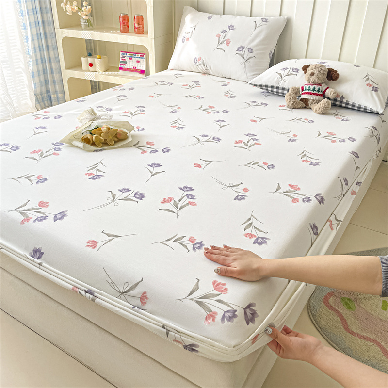 2025 nueva sábana de algodón pieza individual 100 funda de cama impresa de algodón dormitorio para niños 2025 nueva temporada universal 2