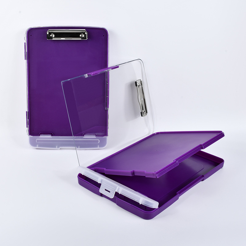 多機能フォルダー学生ライティングパッド大容量印刷可能なロゴドキュメント収納ボックス A4 強力なファイルボード