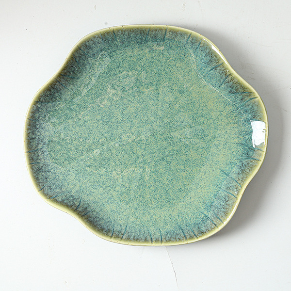 Creative ceramic Japanese dinner plate