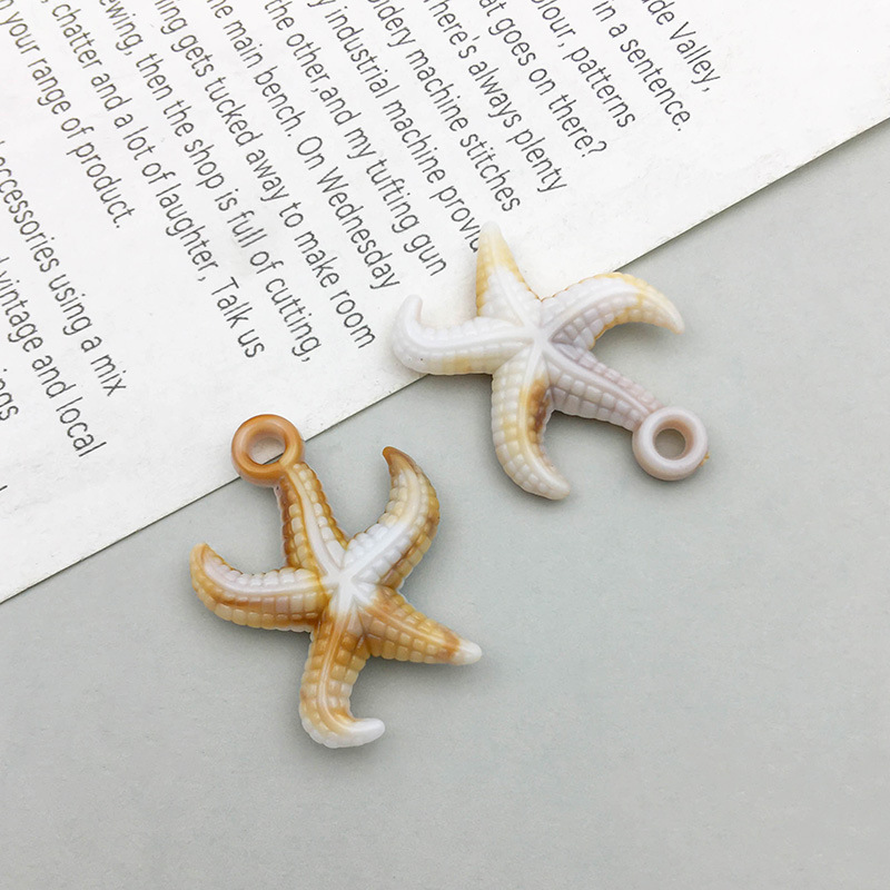 17274-米黄色(亚克力海螺)18x25-0.6g-849