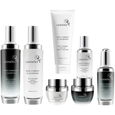 蓝蔻法国小黑瓶护肤品水乳套装保湿补水精华面霜全套