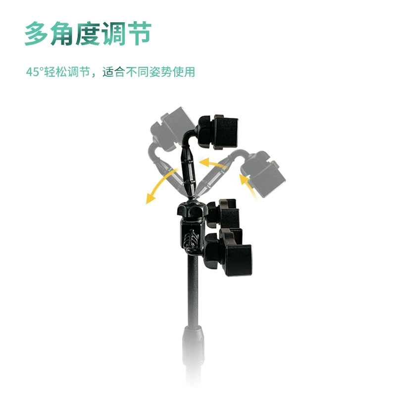 Wholesale mobile phone special bracket three-position mobile phone rack shooting live broadcast rack telescopic desktop multi-position live broadcast bracket