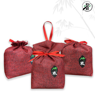 Factory direct bamboo charcoal bag household new house decoration to formaldehyde car carbon bag odor removal and dehumidification activated carbon bag