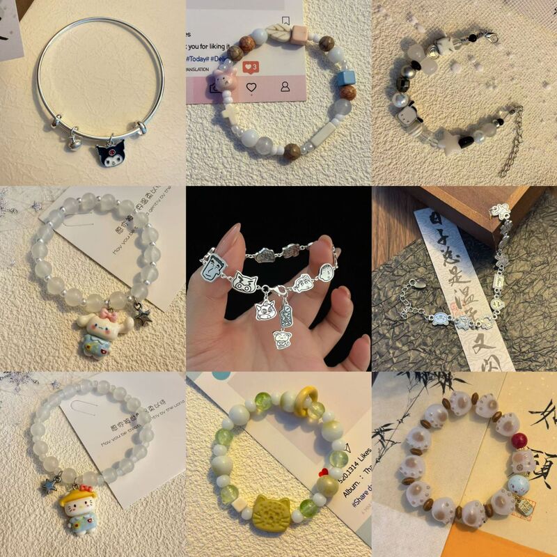 Super Value Cute Cartoon Bracelet Original Cheese Cute Cat Star Best Friend Student Bracelet Birthday Gift Super Value Cute Cartoon Bracelet Original Cheese Cute Cat Star Best Friend Student Bracelet Birthday Gift