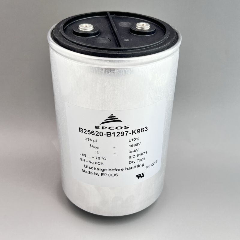 295uF1980v epcos B25620-B1297-K983 爱普科斯 薄膜电容 全新现