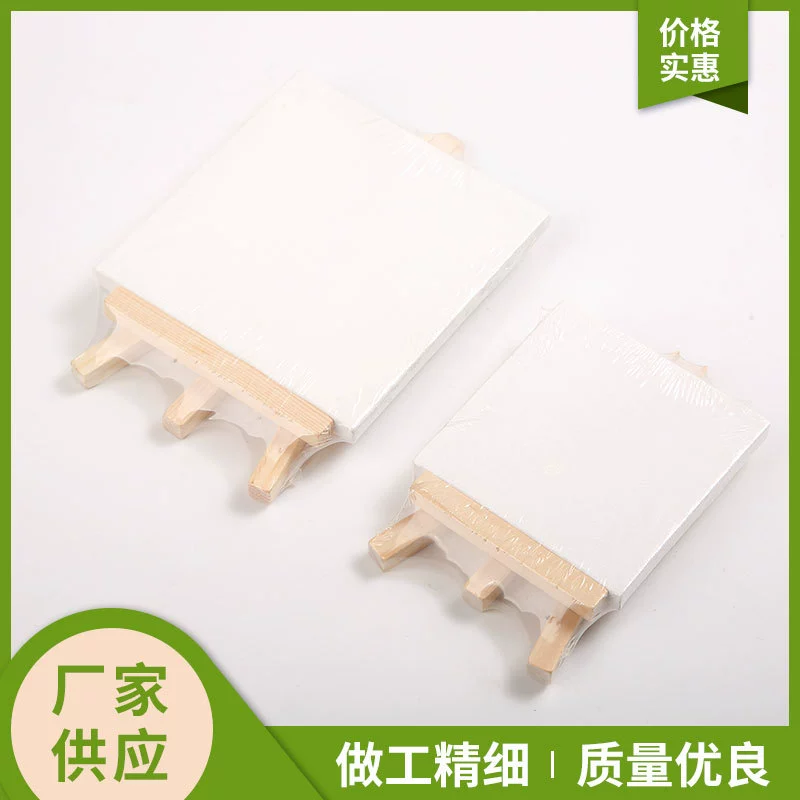 Простая деревянная доска для рисования из ткани креативная живопись треугольный кронштейн складная деревянная роспись витрина для показа штатив