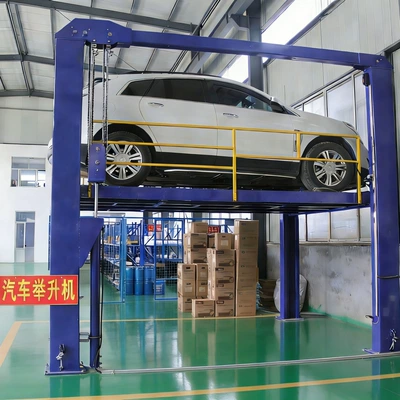 Four-Column Hydraulic Car Avtomobil fırlanan platformaları