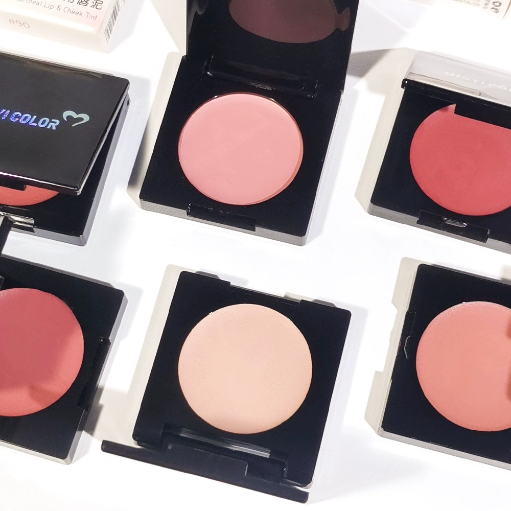 HISYI Heartbeat Lip and Cheek двойного назначения, грязь для губ, матовый натуральный телесный макияж, многоцелевой одноцветный румянец для губ и щек, двойного назначения, крем для трансграничных продаж