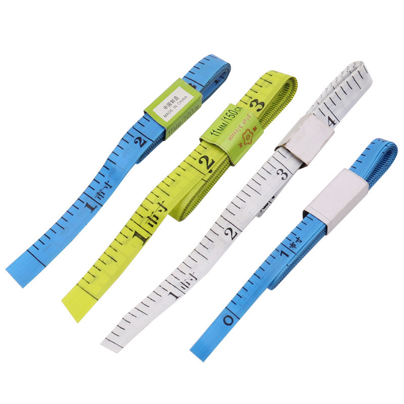 Regla de cuero suave, cinta de medición de tres circunferencias, mini regla de alta precisión, regla multifuncional, medición de cintura, regla de herramientas de ropa